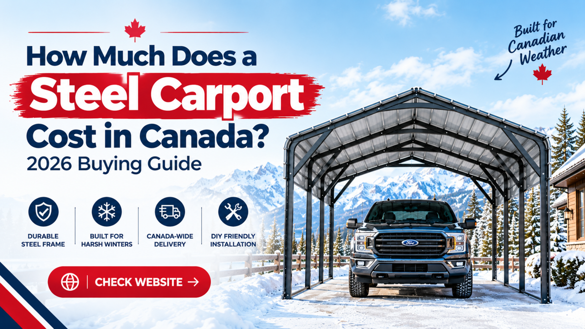 How Much Does a Steel Carport Cost in Canada? 2026 Buying Guide