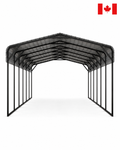 Portable Steel Carport 20' W x 30' L x 12'9" H