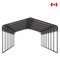 Portable Steel Carport 20' W x 35' L x 12'9" H